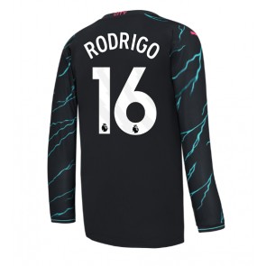 Manchester City Rodri Hernandez #16 Tredje trøje 2023-24 Lange ærmer
